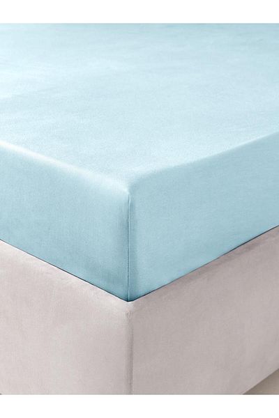 Karna Home Satin Fitted Sheet – Soft Textured and Shiny Looking
