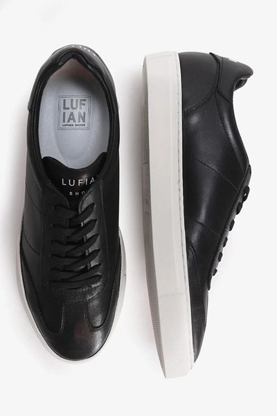 Lufian Lufian Josef 111230229 Black-White Men's Casual Sneaker