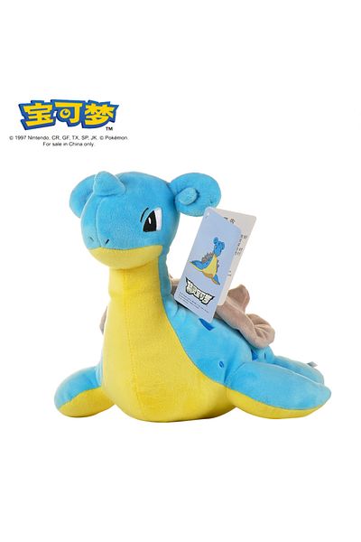Choice Lapras POKEMON Original Plush Toy Gengar Mimikyu Pikachu Charizard Genuine Kawaii Plush Doll Soft Cu