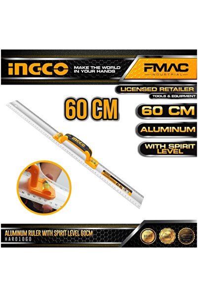 Ingco Cetvelli Alüminyum Su Terazisi 60cm