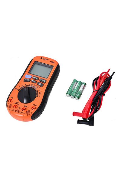 Tactix 2-in-1 Auto Power Off Low Power Indication Digital Multimeter
