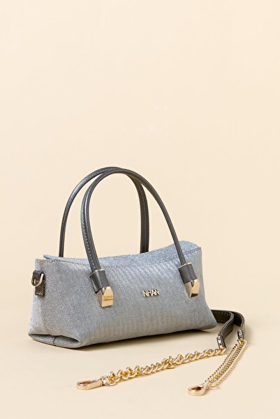 Nihan Mini Abiye El Çantası Gümüş