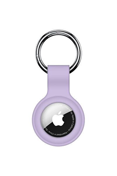 Sneezy Συμβατό με Apple AirTag, προστατευτικό μπρελόκ σιλικόνης με κλειστή πλ...