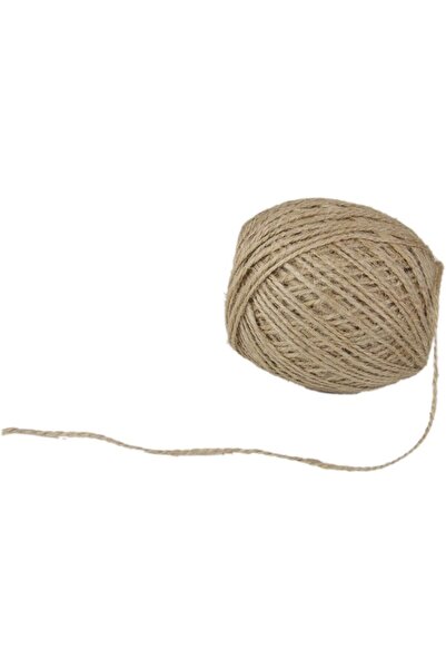 Generic Sutali 120 mtr Twisted Burlap Jute Twine Rope 3 ply (Brown)