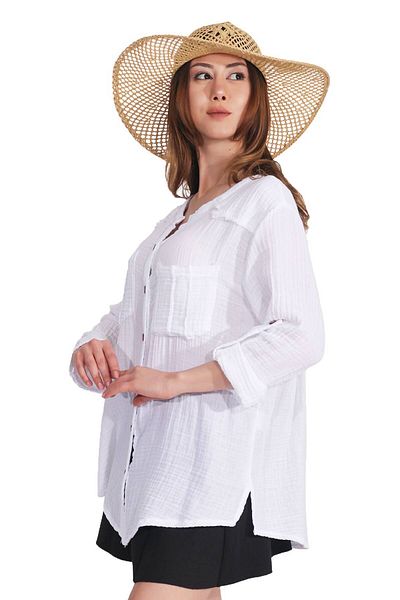 Duss White Meltem Shirt