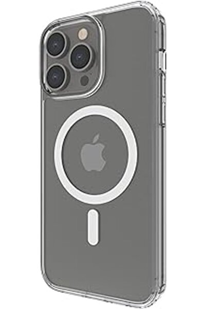 Genel Markalar Belkin Magsafe Uyumlu Iphone 14 Pro Max Kılıfı, Şeffaf, Manyetik Kılıf, Entegre Mıknatıslı Ve Yükse