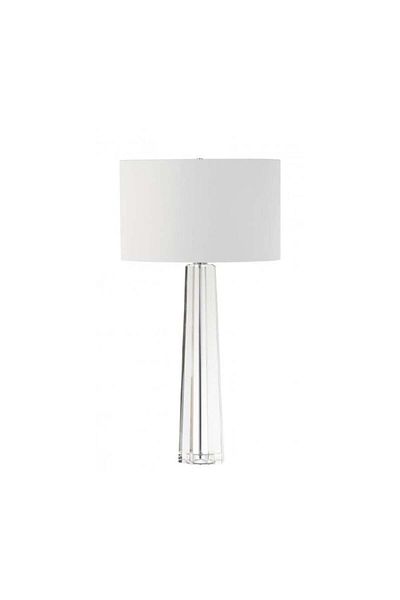 Siera Crystal Cylinder Lampshade White A-157