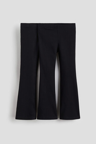 H&M 2'li İspanyol Paça Jarse Tayt