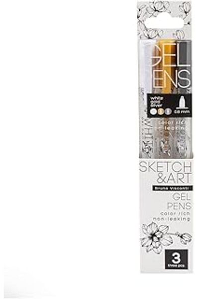 Qedii Acelya Uniwrite 0.8mm 3 Colors Gel Pen Star Shop Trend 1058548
