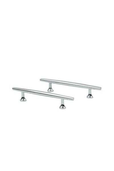 Graffiti Resin 2-piece silver tray handle, size 14.5 cm