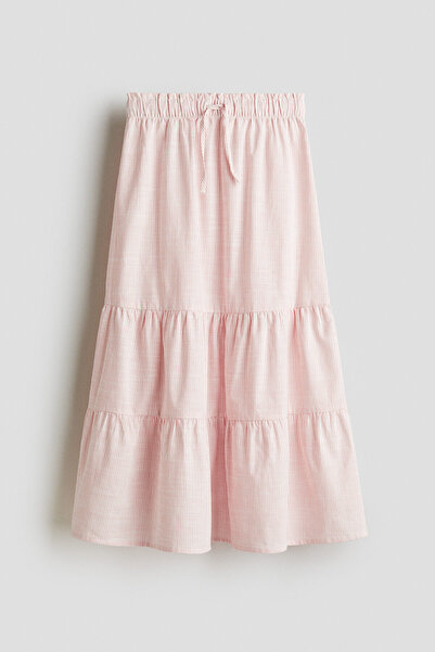 H&M Katlı ve Pamuklu Etek