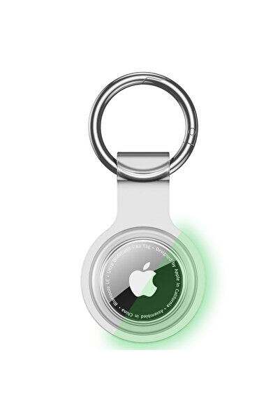 Sneezy Συμβατό με Apple AirTag, προστατευτικό μπρελόκ σιλικόνης με κλειστή πλ...