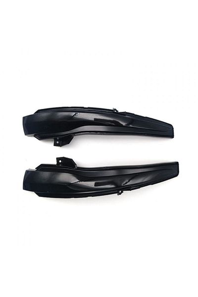 Xentech Light Set de 2 lămpi de semnalizare LED dinamice/progresive, oglindă fumurie pentru Mercedes-Benz
