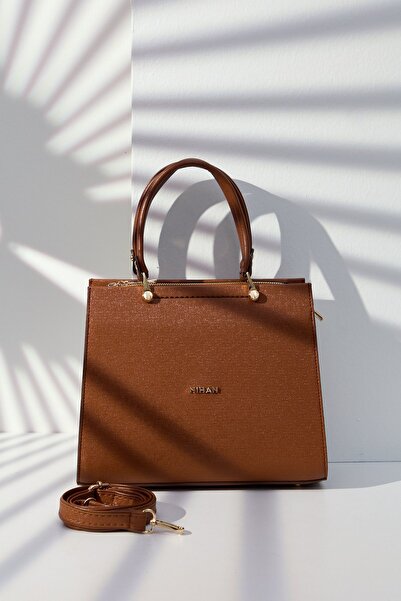 Nihan Tote Çanta Taba