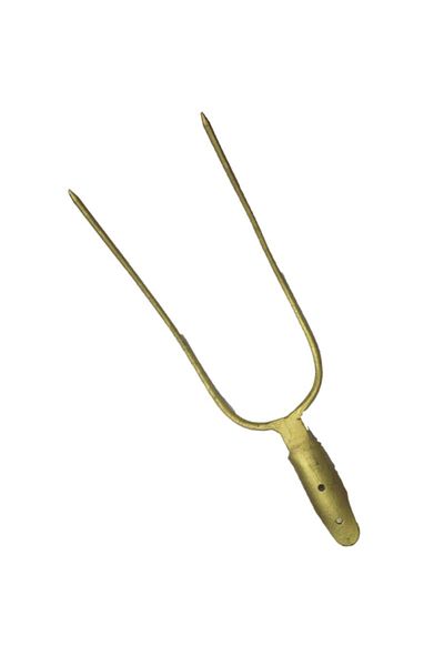 flores Forged fork with 2 horns, without tail