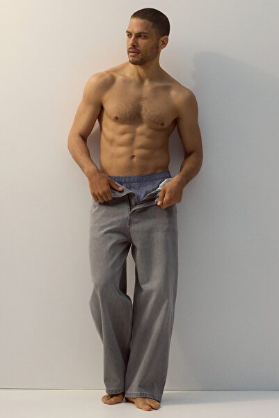 H&M 2'li Dokuma Boxer Şort