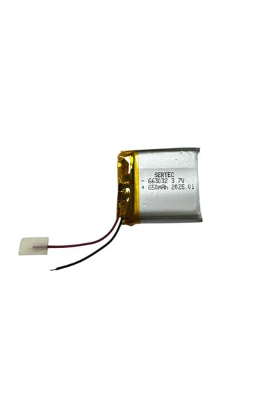Skygo 663032 3.7V 650mAh Li-Polymer Pil (Devreli/1.5A)