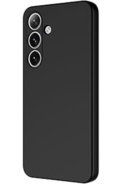 Genel Markalar Gpack Samsung Galaxy S25 Plus Ile Uyumlu Kılıf Mara Lansman Soft Silikon Içi Kadife, Siyah