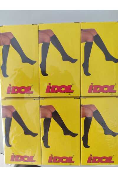 İDOL Șosete pentru femei sub genunchi, 40 denari – Textură transparentă, 500/57 opțiuni de culoare, casual și eleganță de birou