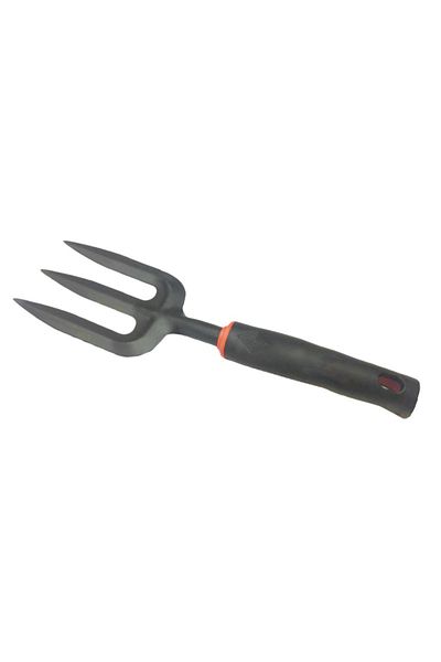flores Mini fork, black, 3 tines, 290 mm