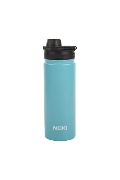 Noki Green Steel Flask Screw Cap with Carrying Handle / 540 ml