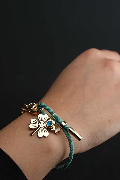 Jack Ferrero Women's Colorful Drawn Evil Eye Bracelet