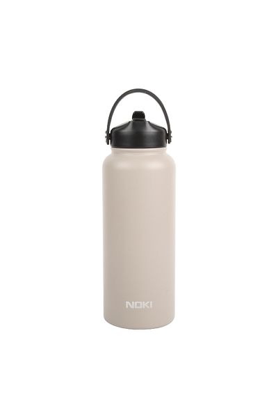 Noki Beige Steel Flask Turn Open Pipette with Carrying Handle / 960 ml