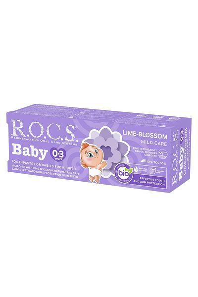 MBB ETİCARET Baby Toothpaste 0-3 Years 35 ml Linden