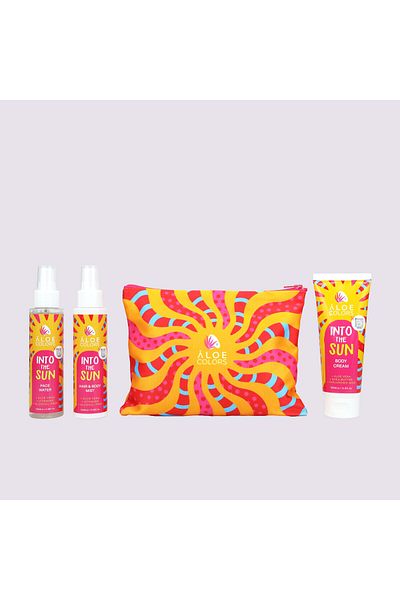 ALOE COLORS Crema de corp+Apa Faciala + Spray par si corp 100/100/100 ml