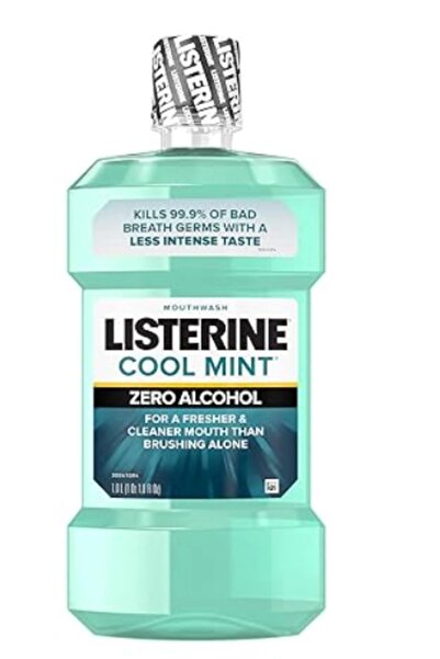 Listerine Mountwash Cool Mınt Zero Alcohol Gargara 1 Litre