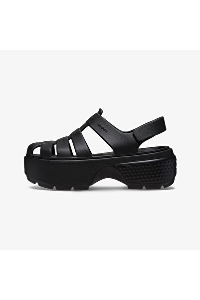 Crocs Stomp Fisherman Women's Black Sandals