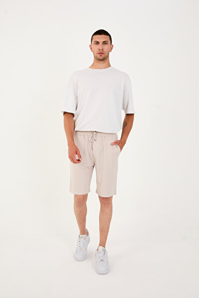 KAPHONE Erkek Beli Lastikli 3 Cep Şort