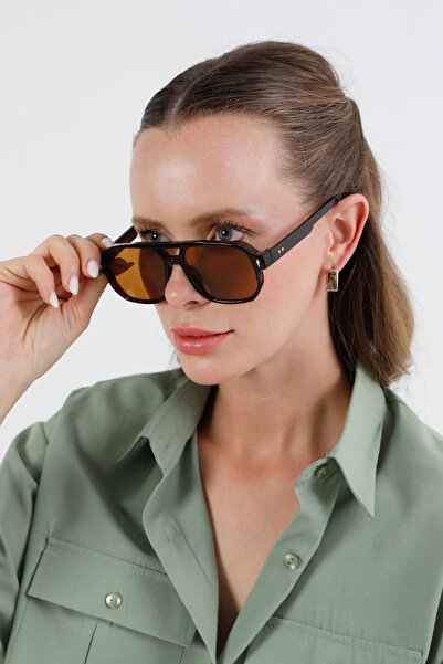 Fulla Moda Sunglasses with Metal Accessory Detail