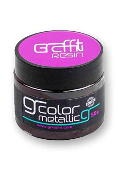 Graffiti Resin 6- لون ريزن ميتاليك بني غامق 50غ