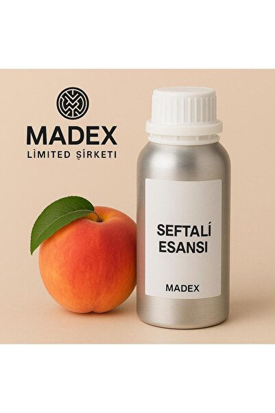 CFFM ŞEFTALİ AROMALI DOĞAL ESANS SEYRELTME ALKOL YOK VE YOĞUN
