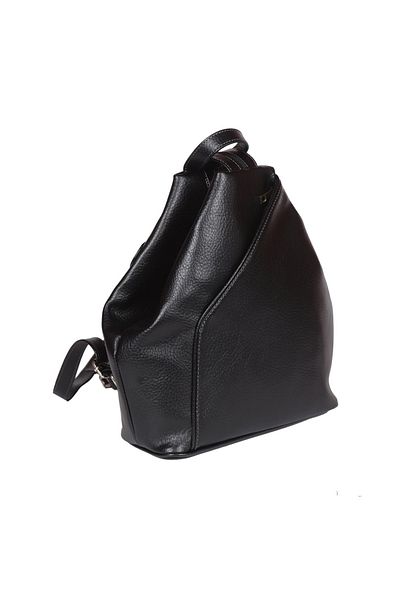 Magazinul de genti Women's backpack/bag made of fine natural leather, model 133,