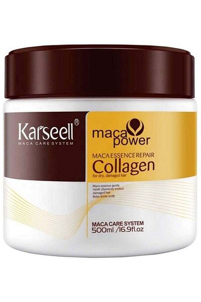 Karseell Collagen Maca Hair Treatment Deep Repair Conditioning Hair Mask Argan Oil Coconut Oil Essen