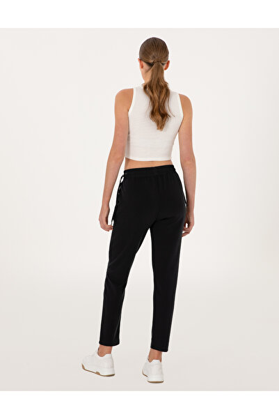 Pierre Cardin Siyah Regular Fit Modal Karışımlı Eşofman Altı 50306570-VR046