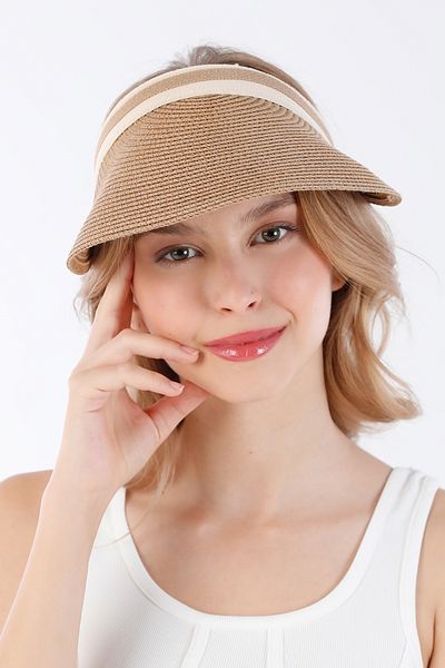 Fulla Moda Сламена шапка с връх