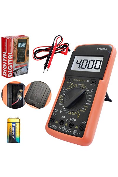 ETC Dijital Ölçü Aleti Buzzerli Etc Dt-9205A R11