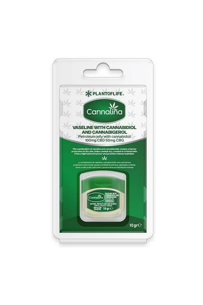 OEM Cosmetic Vaseline Petroleum jelly Calming Redness Regeneration 100mg CBD and 50mg CBG