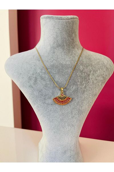 Asteria Jewelry Fan Necklace