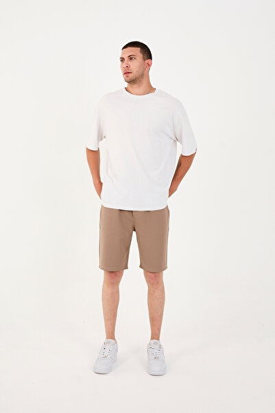 KAPHONE Erkek Beli Lastikli 3 Cep Şort