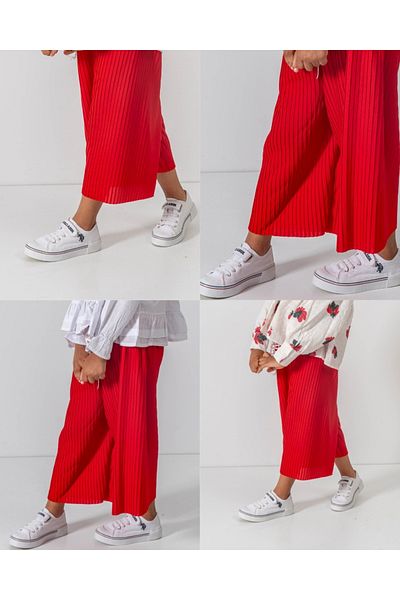 Wecan Girl's Pleated Pants