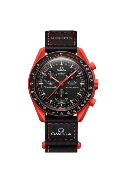 Swatch Omega Lava SO33O100 - Omega's practical, high-tech watch