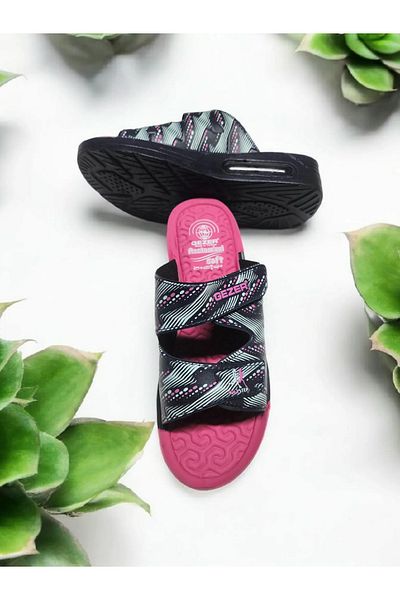 GEZER Velcro Adjustable Air Sole Home and Outdoor Slippers
