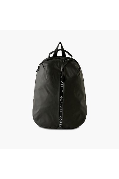 Spirit Logo Print Backpack with Adjustable Strap - 31x20x48 cms