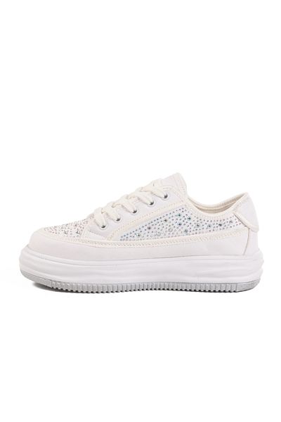 AYK'S White Women's Sports Shoes Ayakmod Lady 526 Z