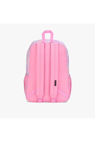 Jansport Floral Print Backpack with Adjustable Straps and Zip Closure - 76.2x38x33 cms