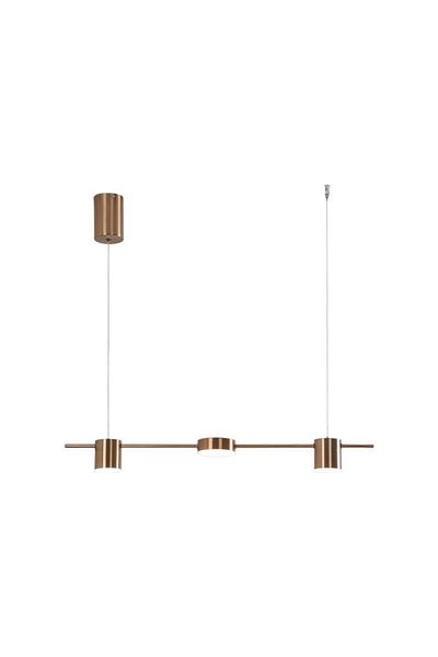 Sueva Gold LED chandelier with 2.4G wifi remote control, cold/warm/neutral light, adjustable intensity